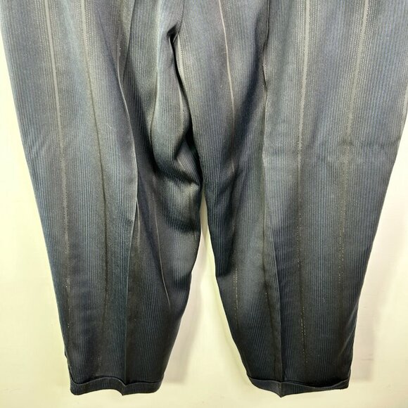 Syllables System Men's Blue and Black Formal Top and Pant Outfit Size XXL/40 - Picture 13 of 14